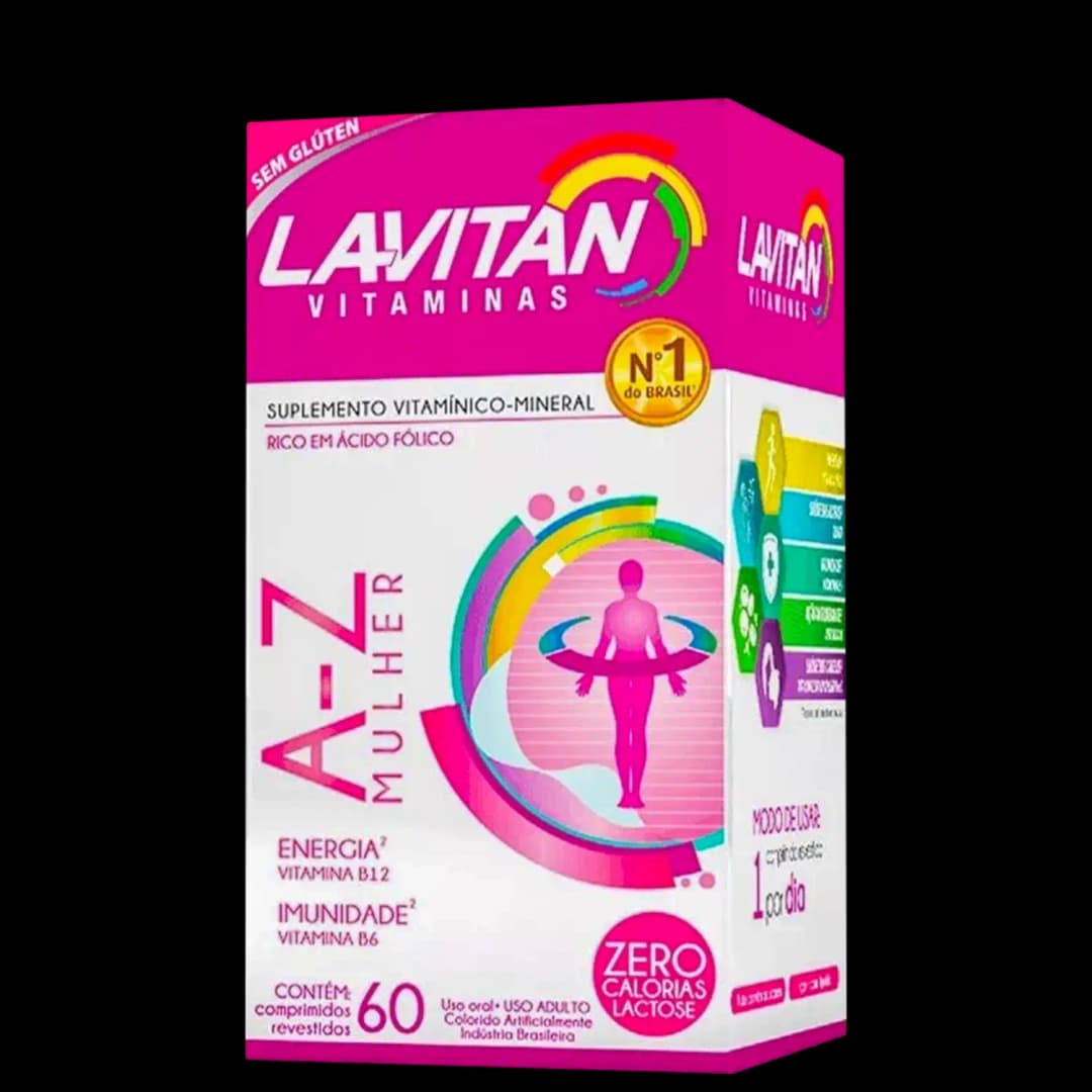 Cimed Lavitan A-Z Mulher - Suplemento Vitamínico (60 Cápsulas)
