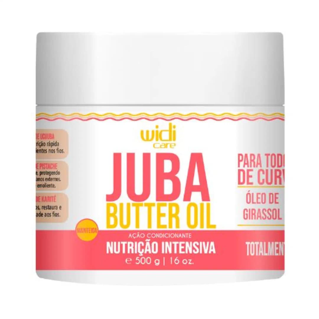 Widi Care Juba Butter Oil - Tratamento Capilar Nutritivo 500g