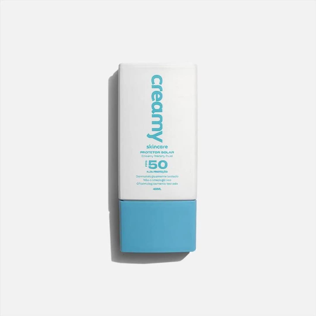 Creamy Protetor Solar Watery Fluid FPS50 40ml