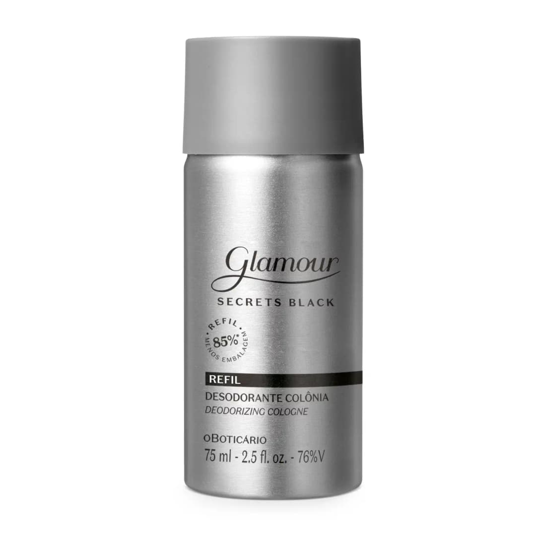 O Boticário Refil Glamour Black Deo Colônia