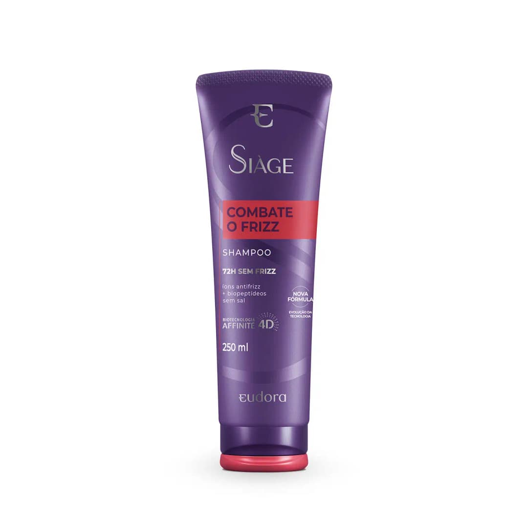 Shampoo Siàge Combate Frizz Affinité 4D