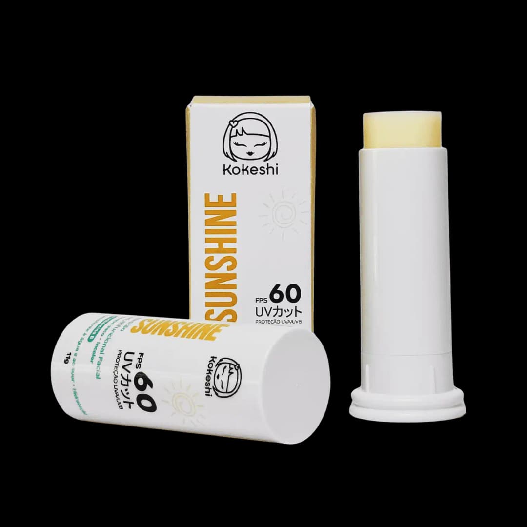 Bastão Multifuncional FPS60 Sunshine Incolor 11g Kokeshi