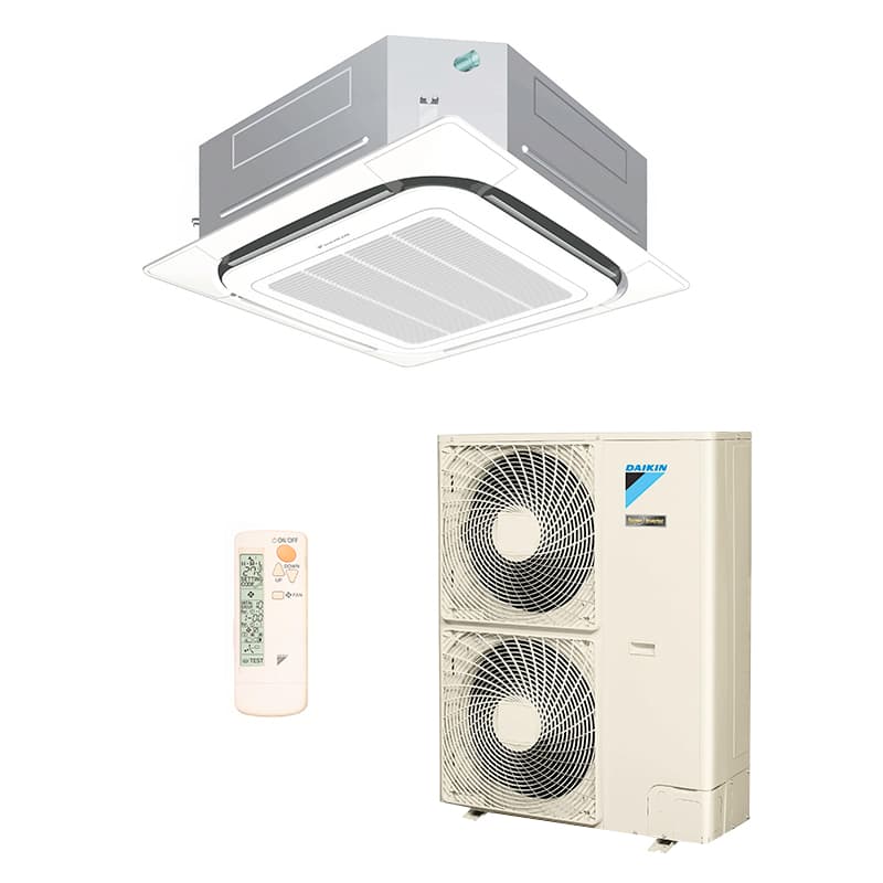 Ar Condicionado Split Cassete Inverter Daikin Sky Air 48000 Btus Quente/frio 220V Monofásico FCQ48AVL