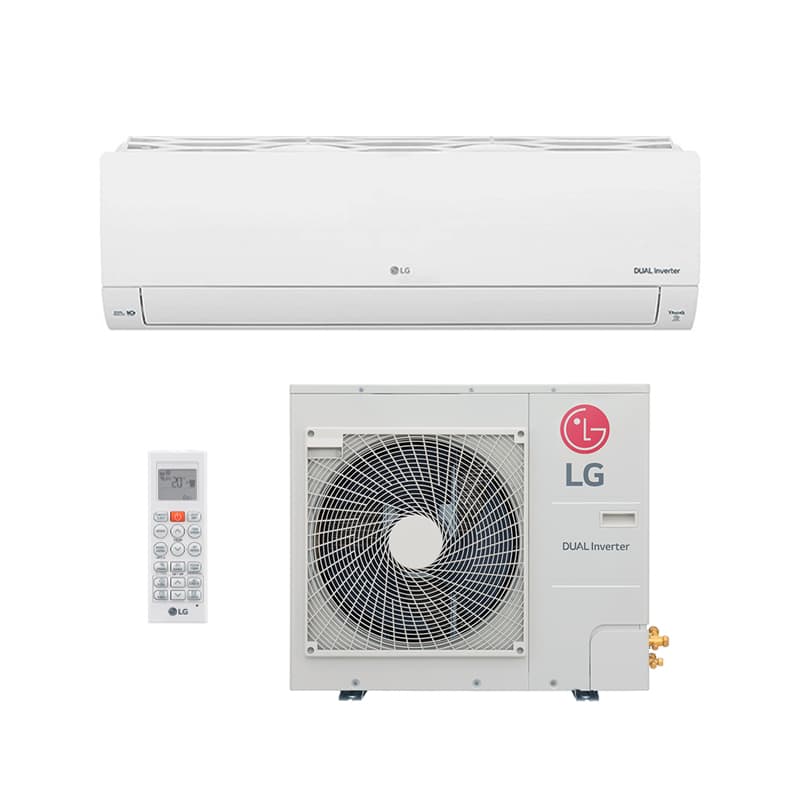 Ar Condicionado Split Hw LG Dual Voice Inverter 30000 Btus Quente/frio 220V Monofásico S4NW30L43FA.EB2GAMZ