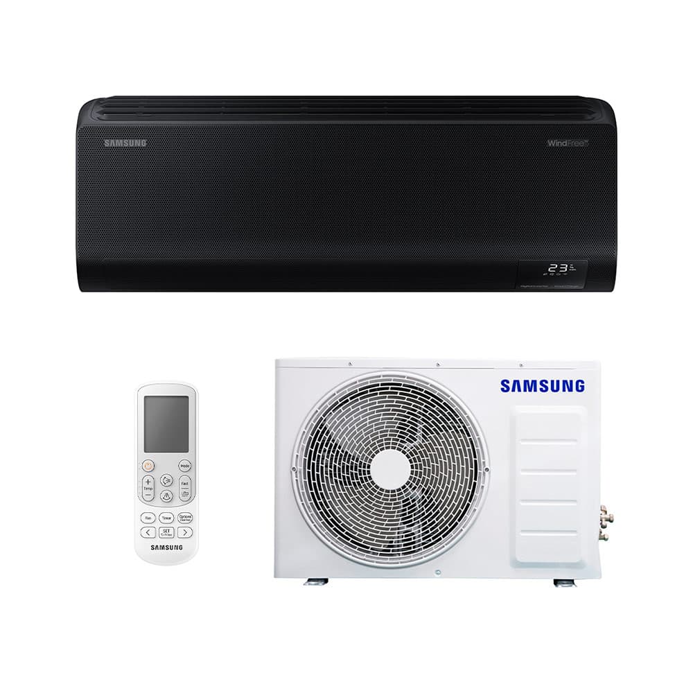 Ar Condicionado Hw Inverter Windfree Connect Black Samsung 24000 Btus Quente/frio 220V Monofásico AR24CSECABTNAZ