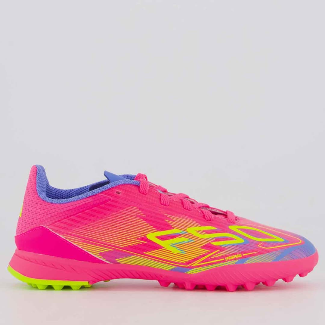 adidas F50 League Society Infantil Rosa
