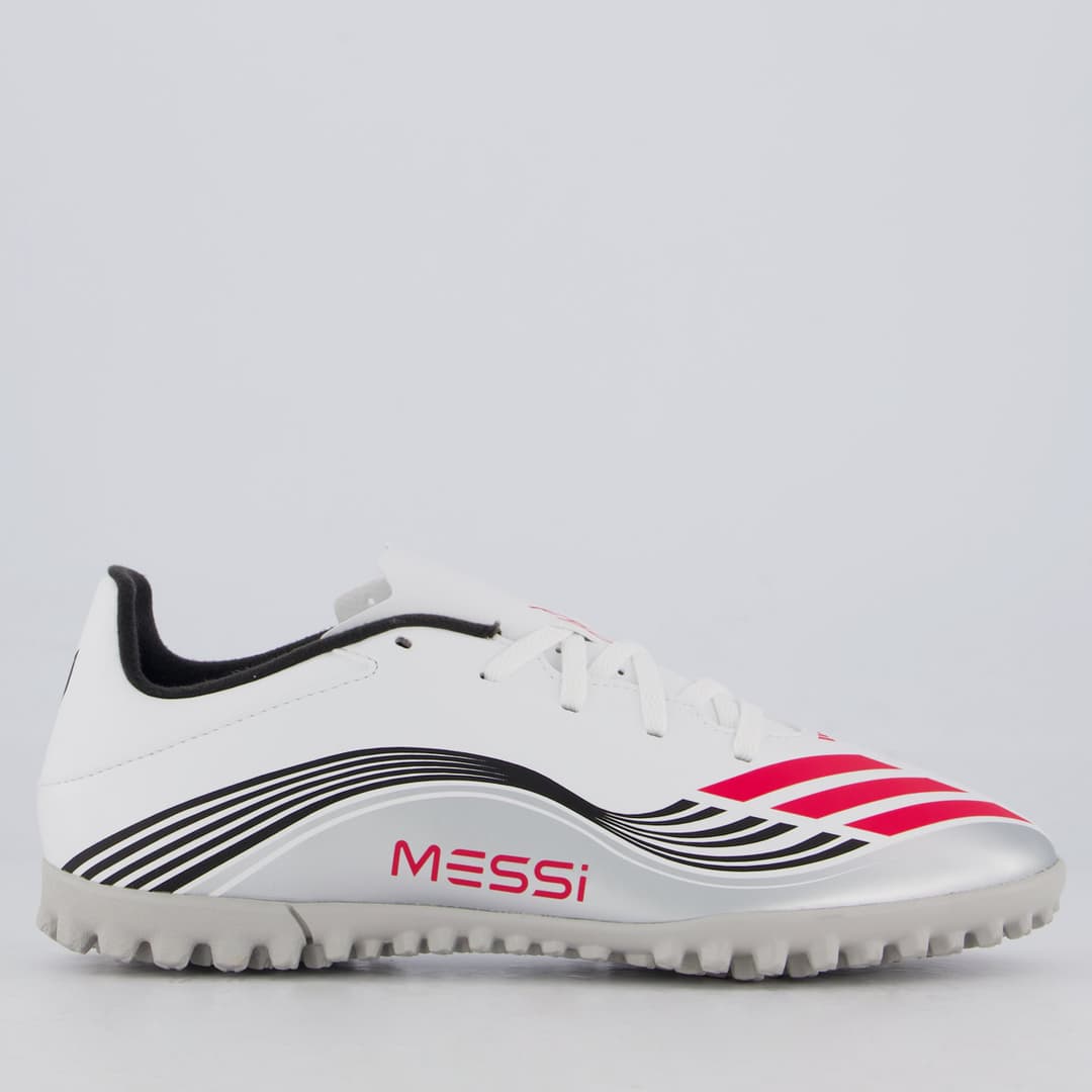 adidas F50 Messi Club Society Branco/Prata