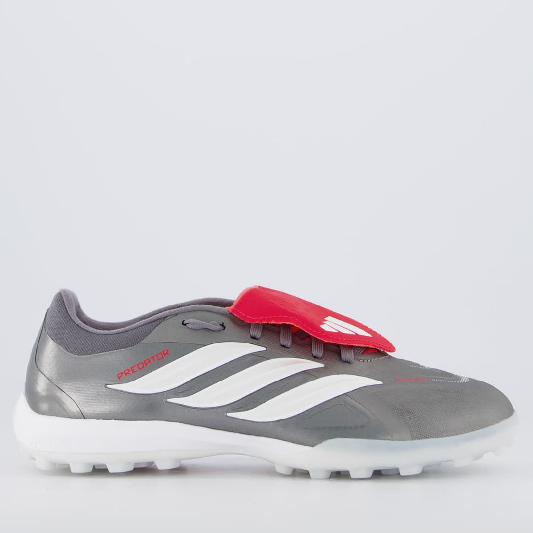 Chuteira Adidas Predator Pro Society Cinza