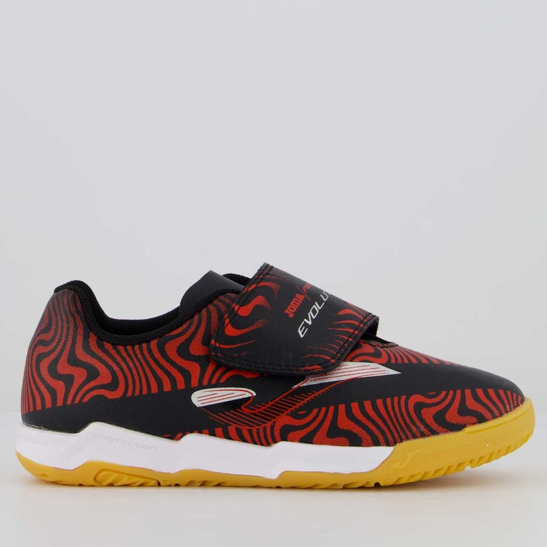 Joma Evolution Futsal Infantil Preto