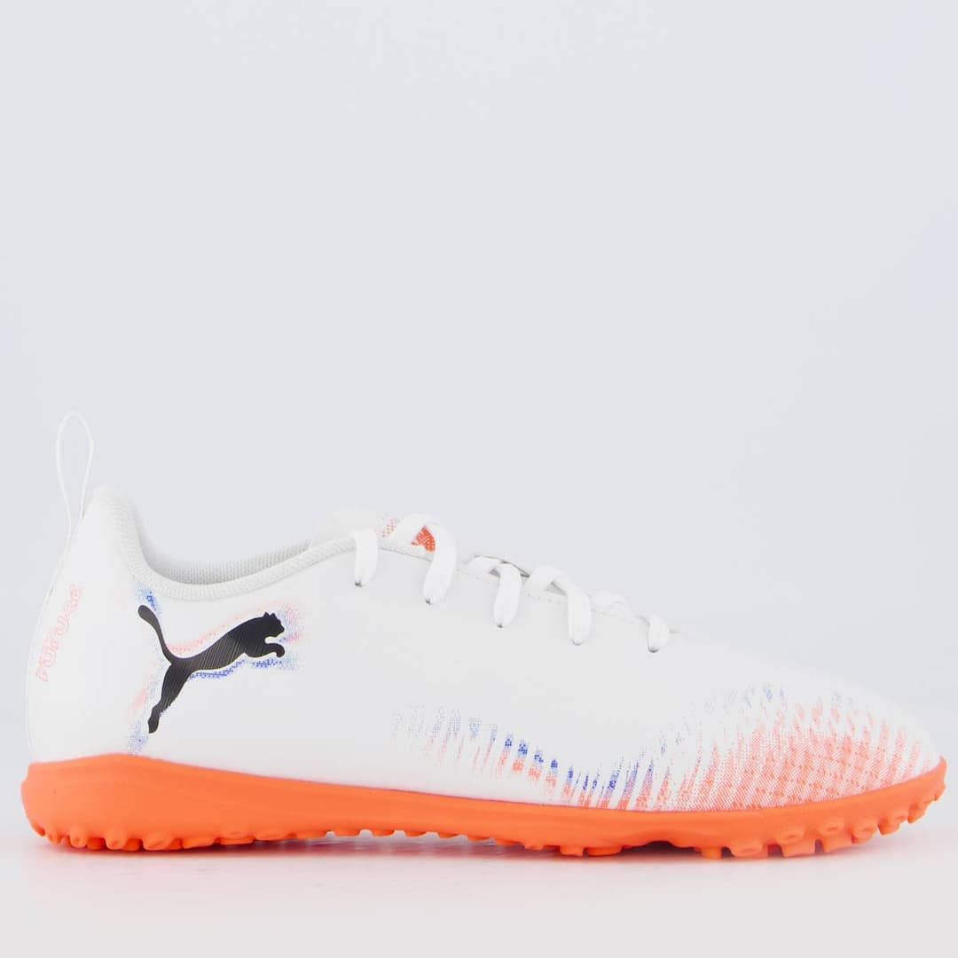 Puma Future 8 Play TT Society Infantil Branco