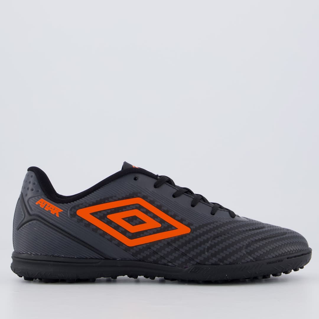 Umbro Attak III Society Preto/Cinza