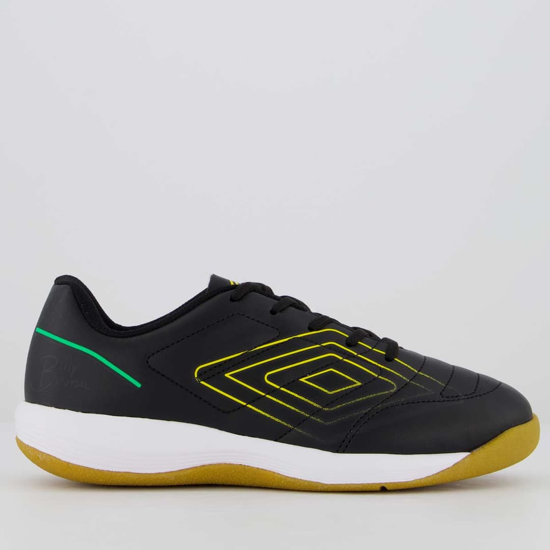 Umbro BR Futsal Infantil Preto/Amarelo