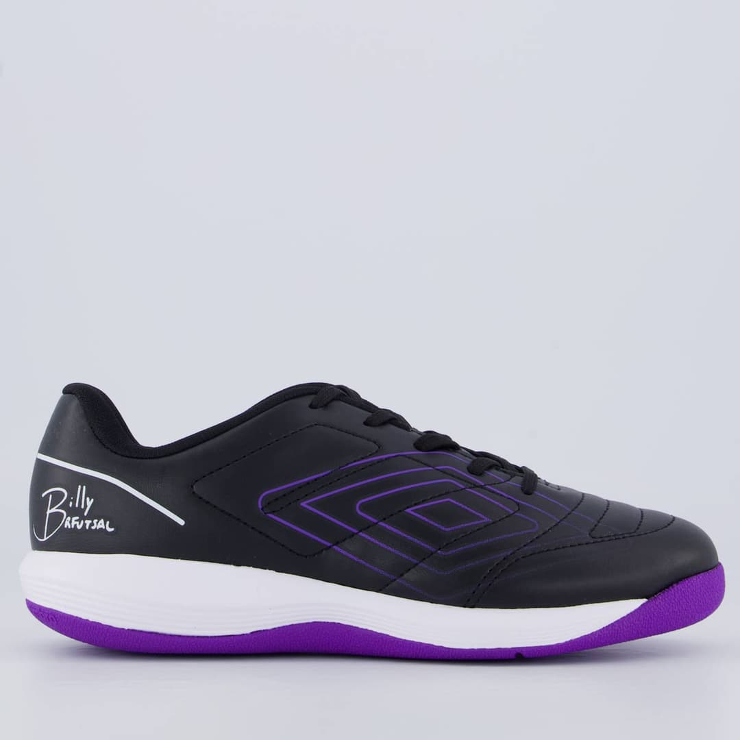 Umbro BR Futsal Infantil Preto/Roxo