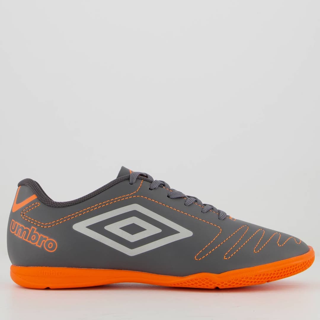 Umbro Class Futsal Cinza/Laranja