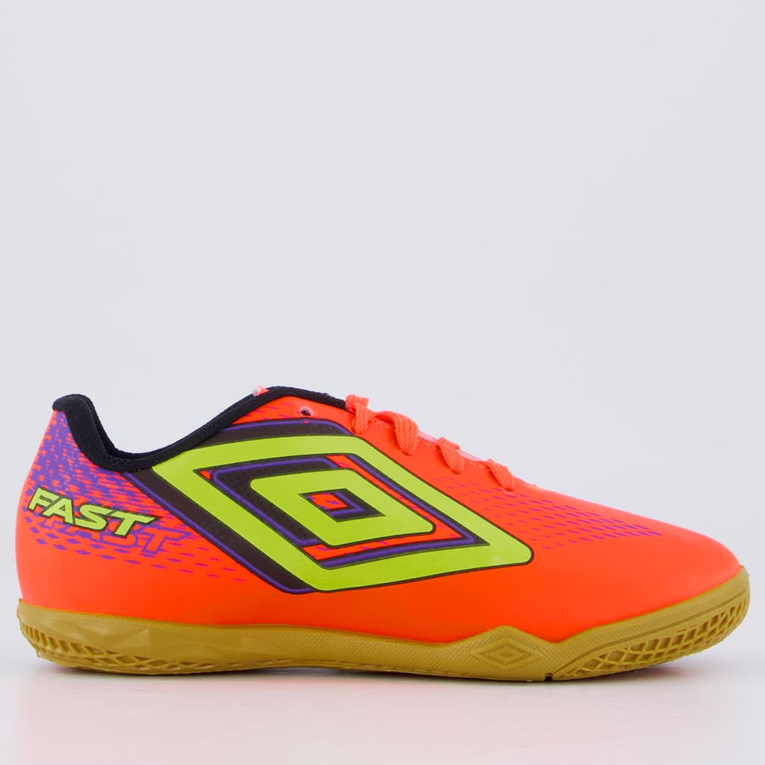 Umbro Fast II Futsal Infantil Laranja