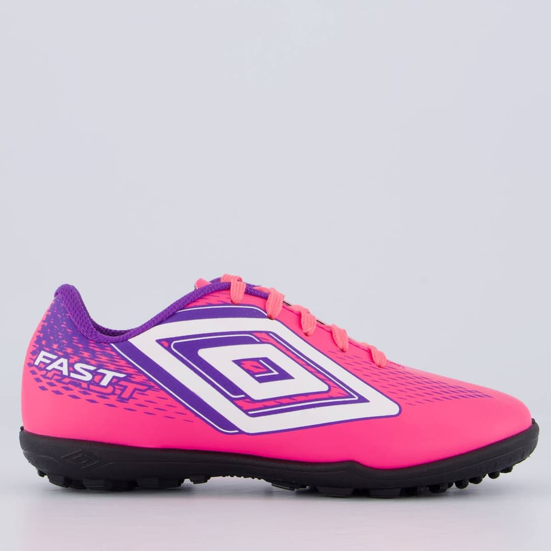 Umbro Fast II Society Infantil Rosa/Roxo