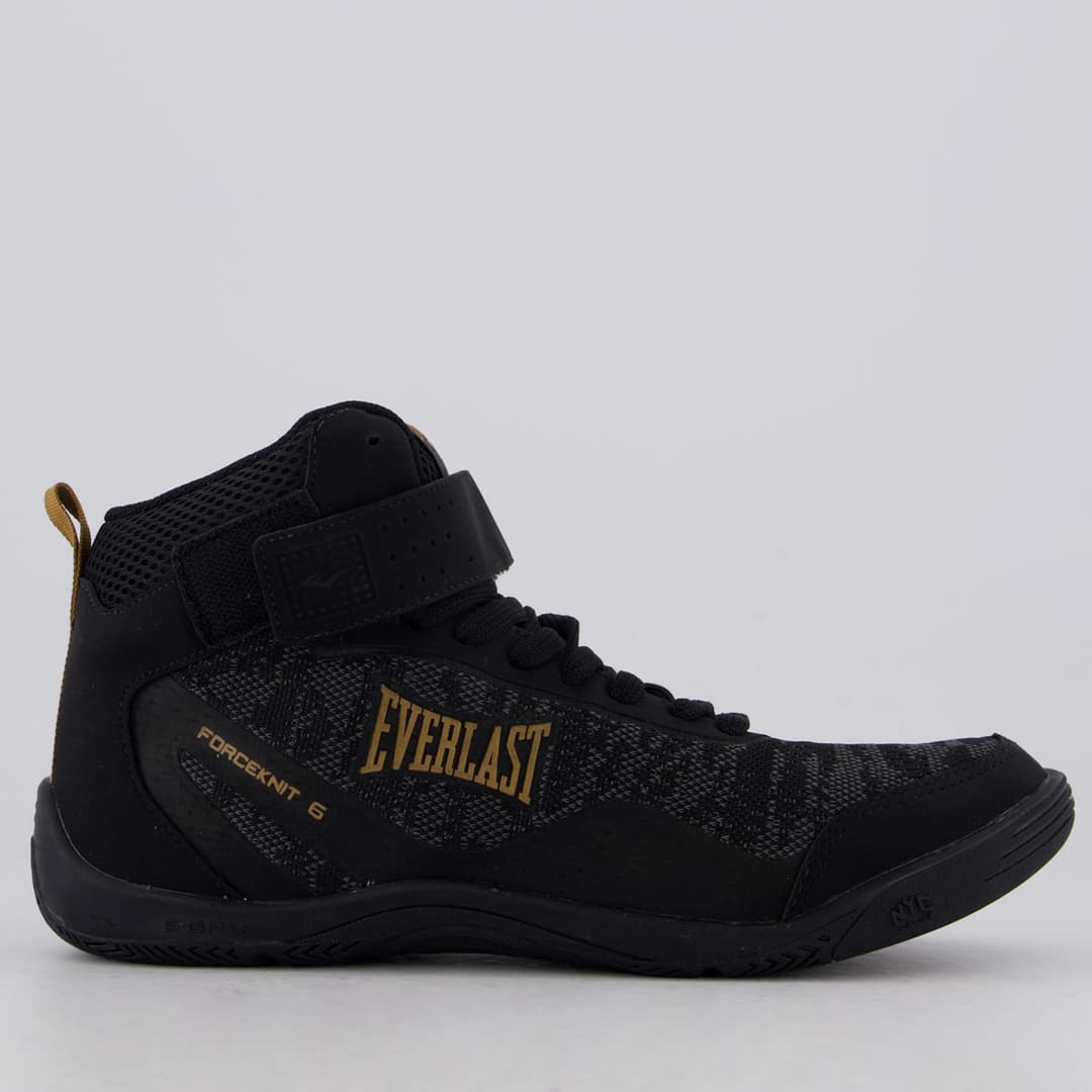 Everlast Forceknit 6 Preto/Dourado