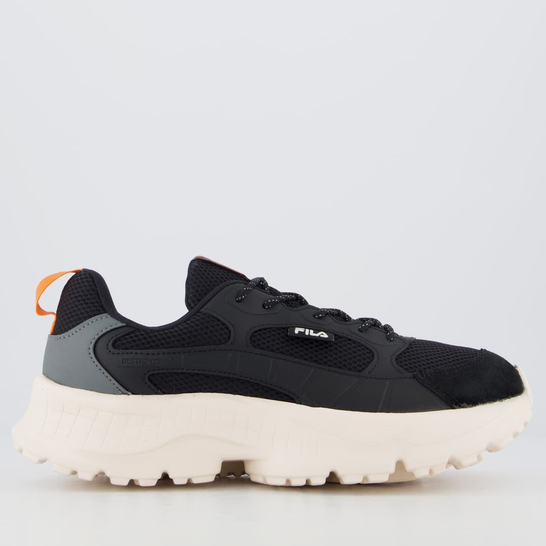 Fila Destroyer Preto/Laranja