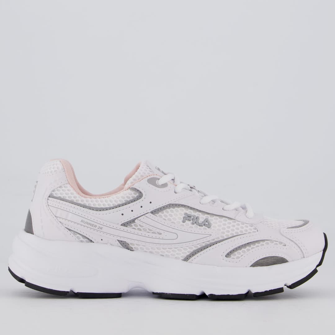 Fila Runner 2K Branco/Cinza