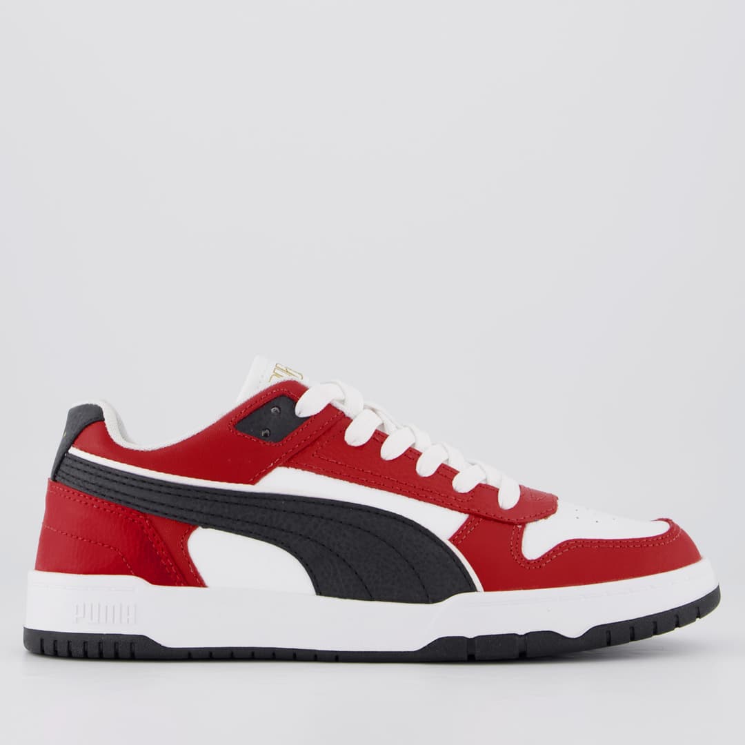 Puma RBD Game Low BDP Preto/Branco/Vermelho