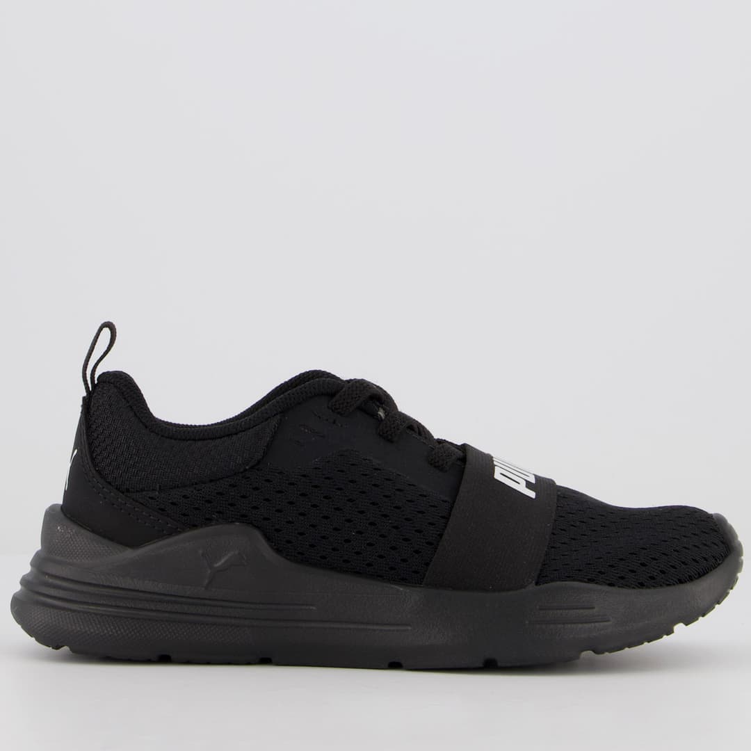 Puma Wired Run PS BDP Infantil Preto