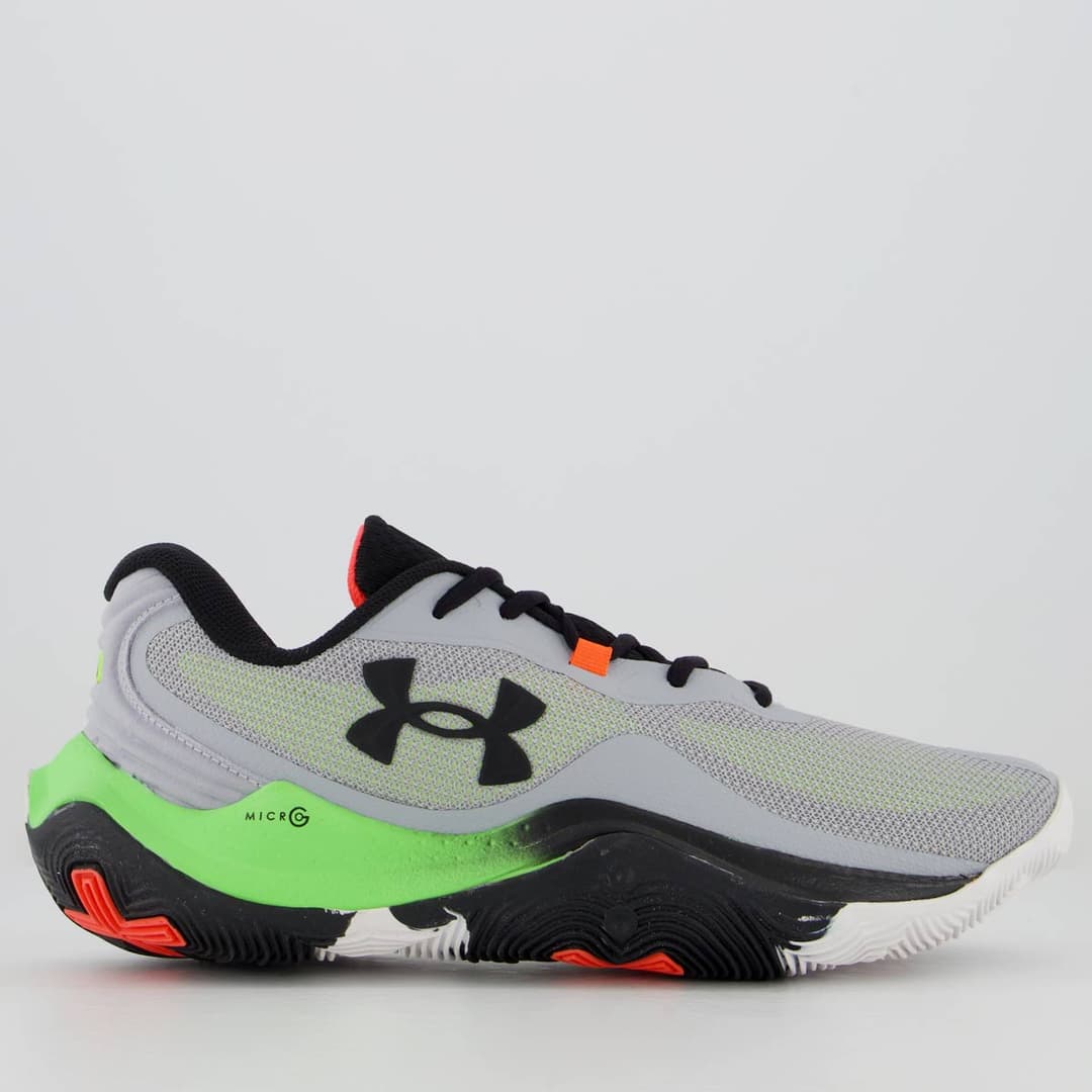 Under Armour Buzzer 2 Cinza/Verde