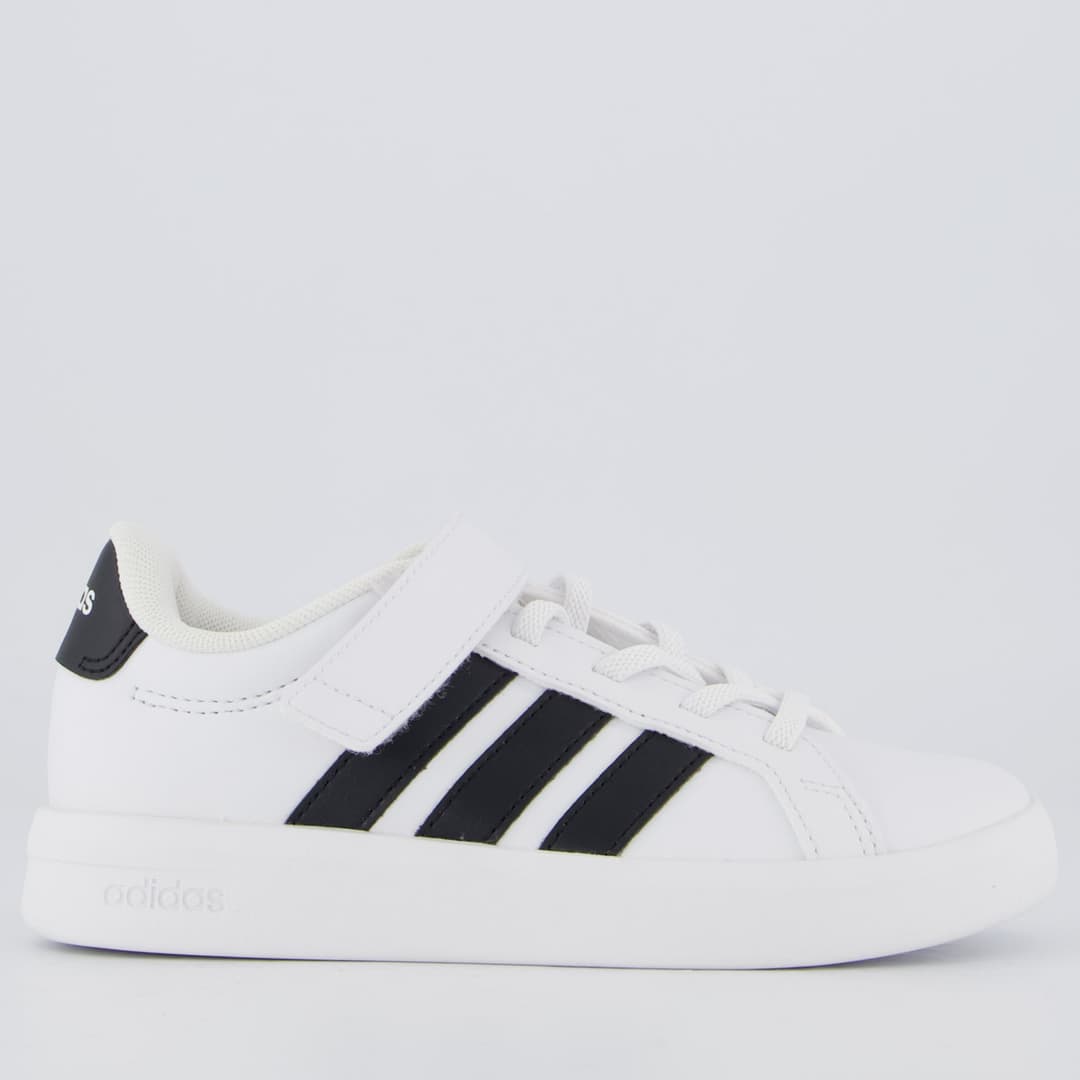 Tênis Adidas Grand Court 3.0 EL Infantil Branco