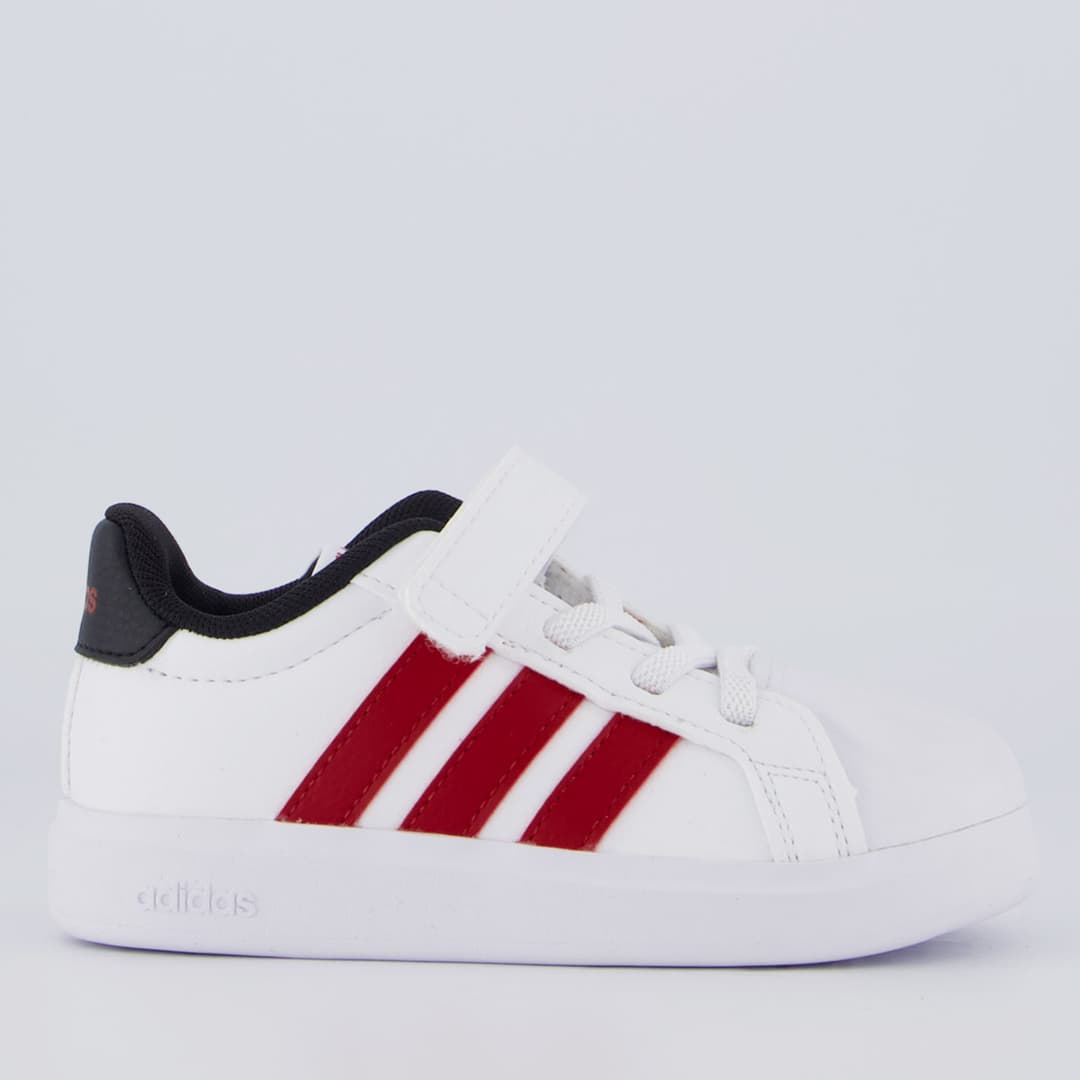 adidas Streettalk Infantil Branco/Vermelho