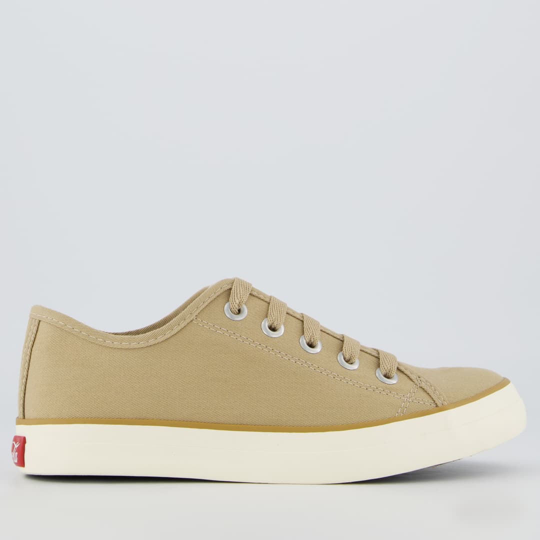 Coca-Cola Stream Canvas Bege/Off White