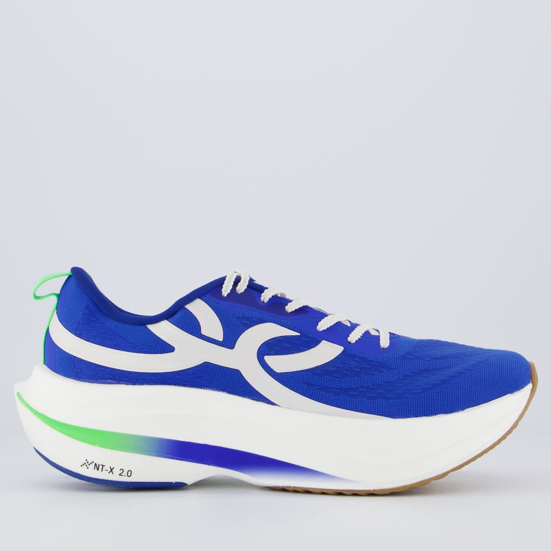 Tênis Olympikus Corre Turbo Azul e Verde