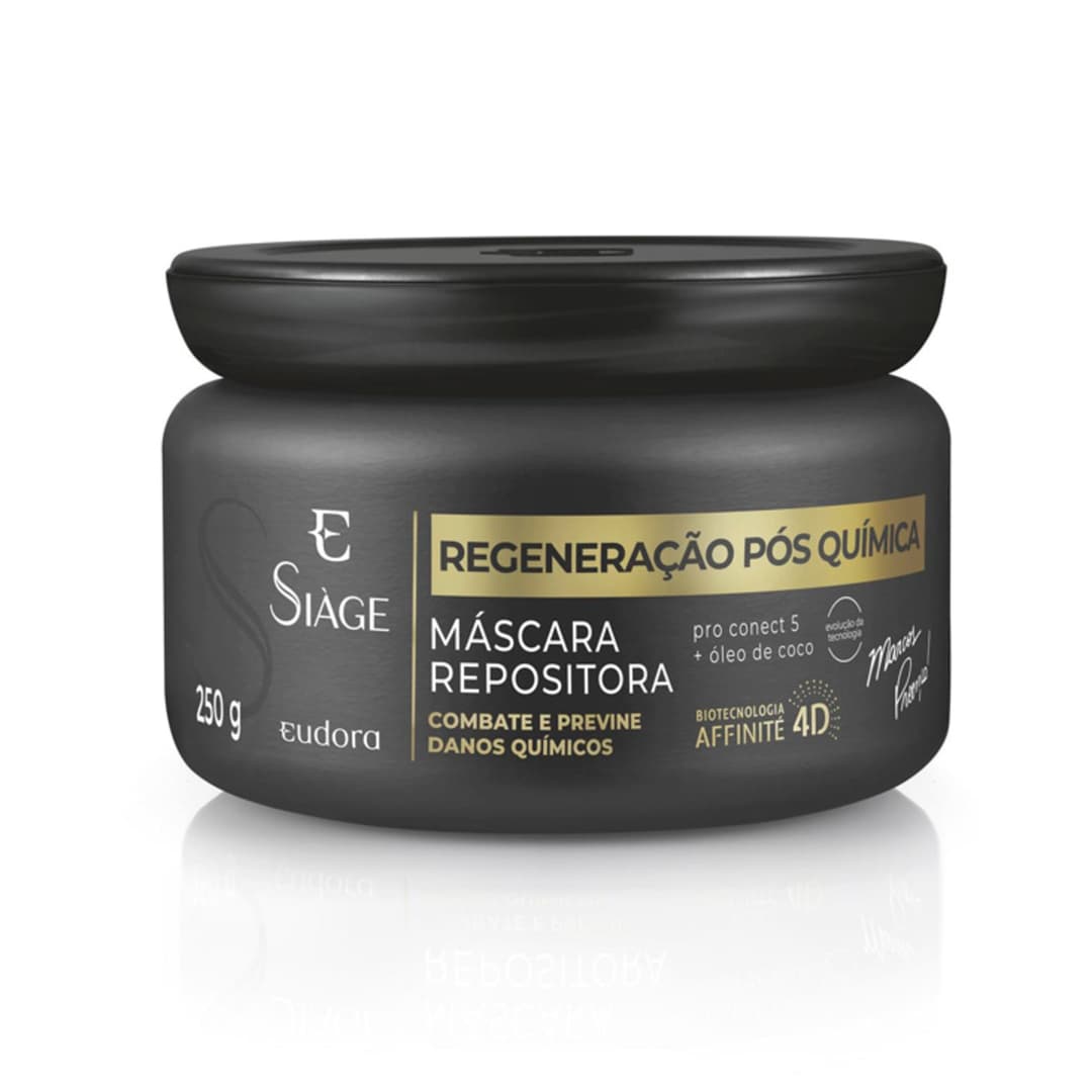 Máscara Capilar Repositora Siàge Expert Regeneração Pós Química Versão