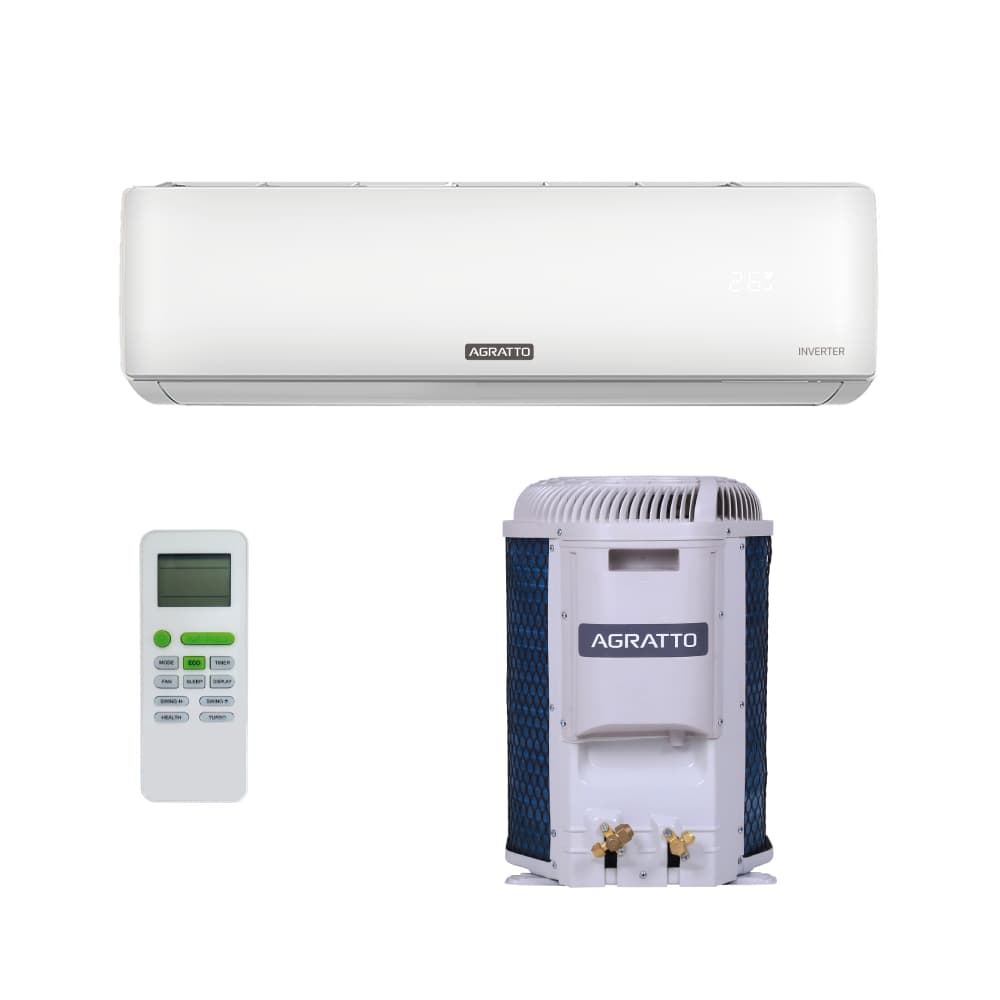 Ar Condicionado Split Inverter 12000 BTUs Agratto Liv Top Quente/Frio LCST12QF02I - 220V