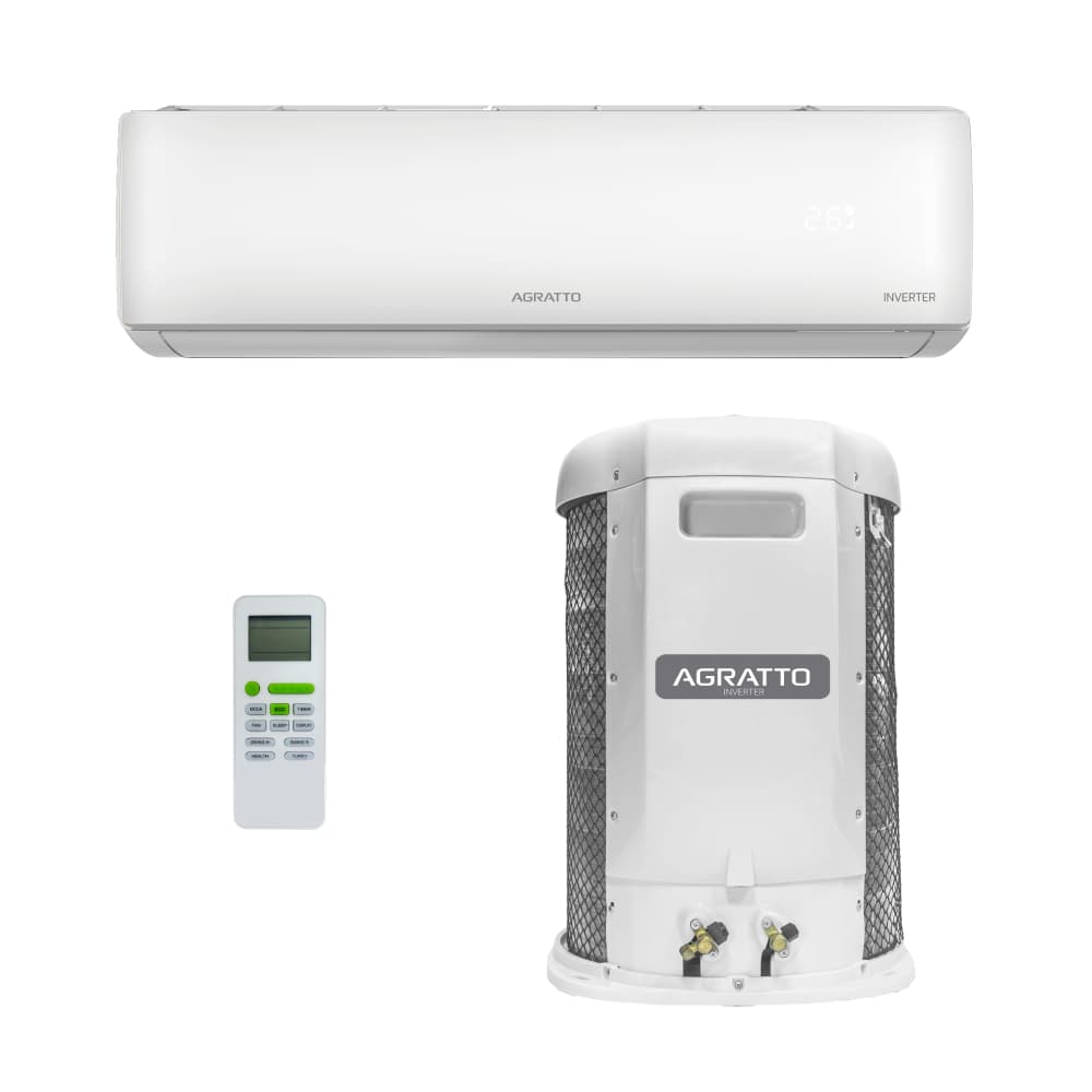 Ar Condicionado Split Inverter 18000 BTUs Agratto Liv Top Quente/Frio LCST18QF-02I - 220V