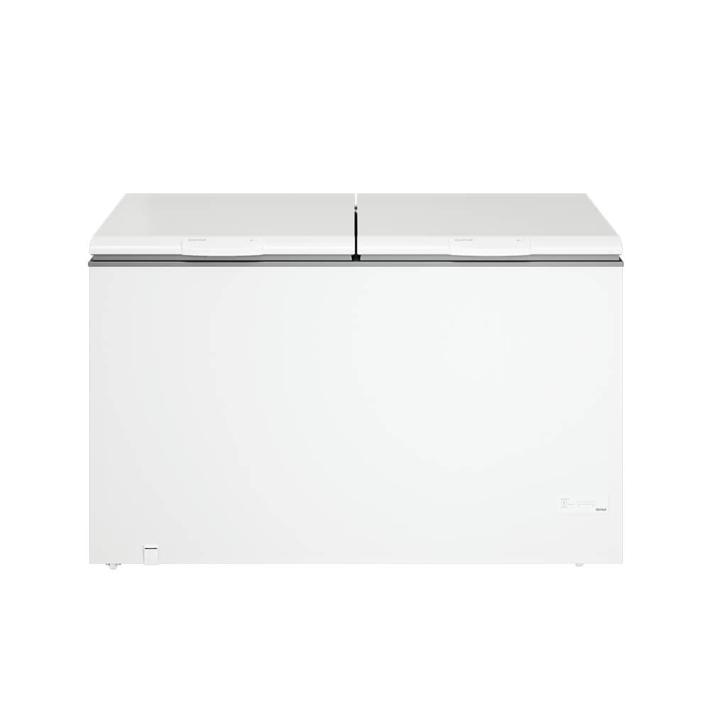 Freezer Horizontal 2 Tampas Consul Inverter Dupla Ação 528 Litros CHB53MB Branco - 110V