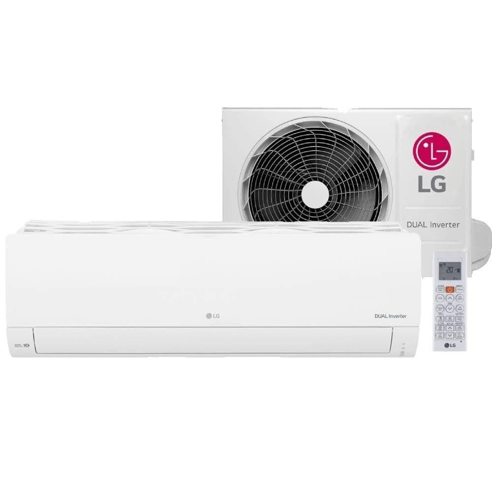 Ar-Condicionado LG DUAL Inverter Compact +AI 18.000 BTU Frio 220V - S3-Q18KLQAL