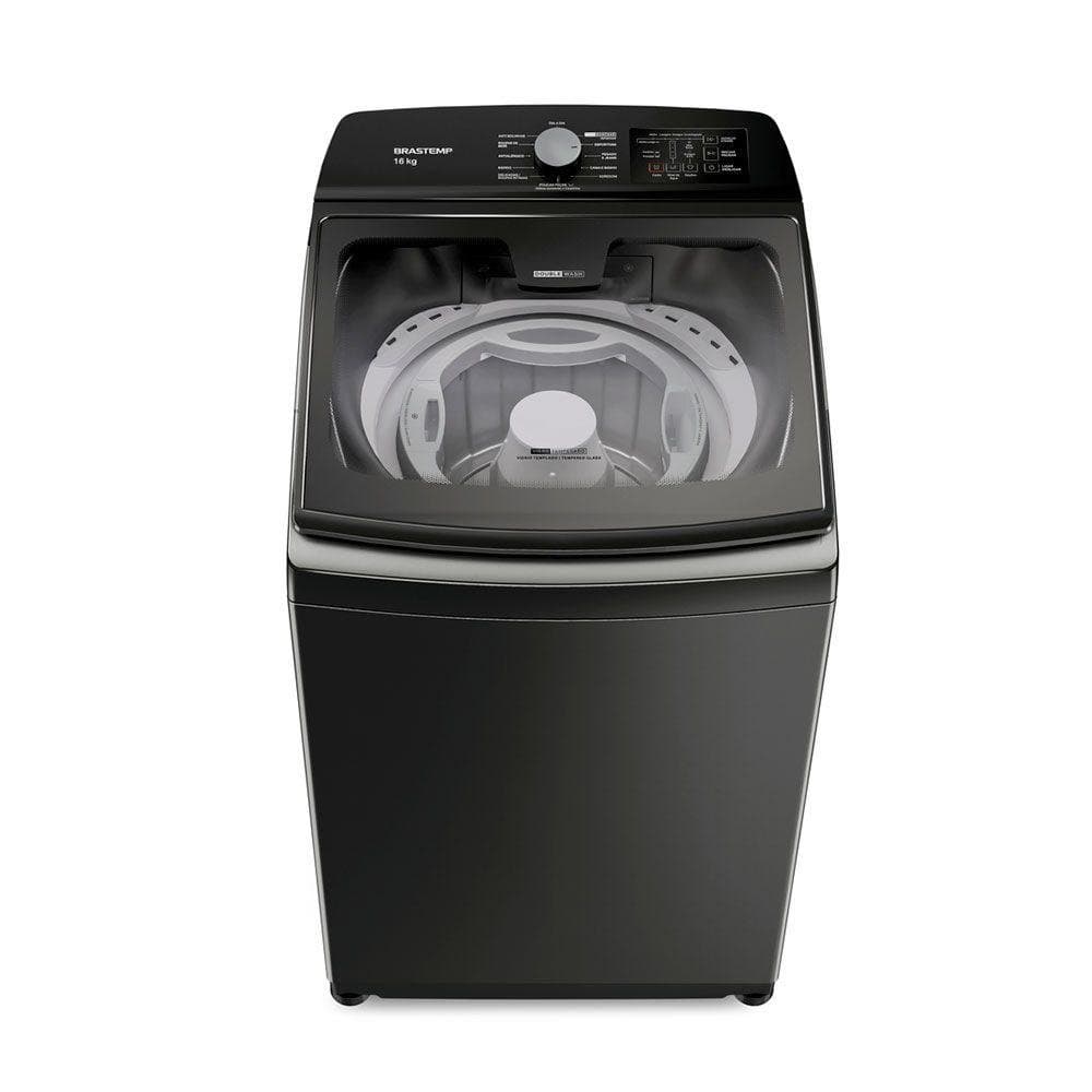 Lavadora de Roupas Brastemp Double Wash 16KG Titânio 220V BWD16A9