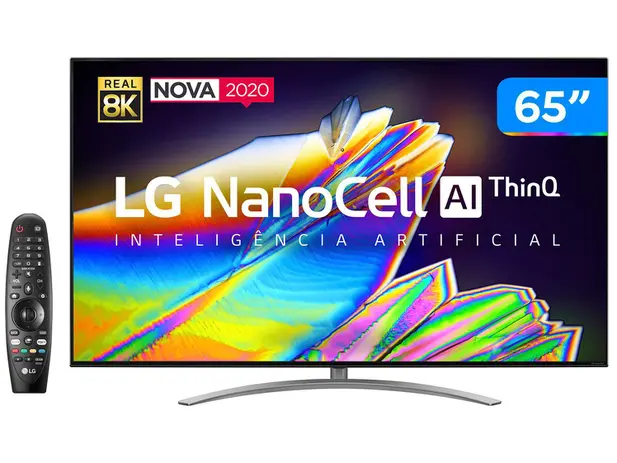 Smart TV LG 65 polegadas 8K IPS NanoCell